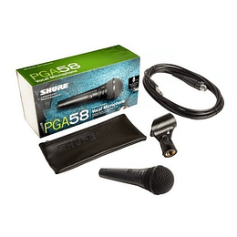Micrófono Dinámico de Mano PGA58 (QTR)