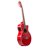 Guitarra Electroacústica Washburn Ea10R Rojo