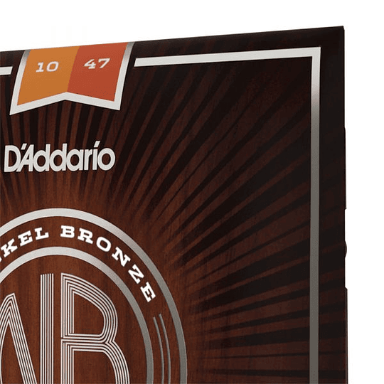 Cuerdas Para Guitarra Acústica Daddario NB1047, 10-47