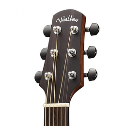 Guitarra Electroacústica Walden D800E C/Funda