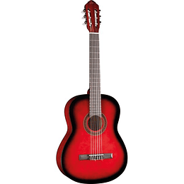 Guitarra Clásica Eko Cs-10 Red Burst Cuerdas Nylon
