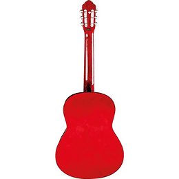 Guitarra Clásica Eko Cs-10 Red Burst Cuerdas Nylon