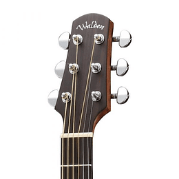 Guitarra Electroacústica c/funda Walden G551E
