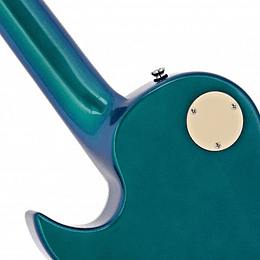 Guitarra Eléctrica Cort CR-200 GT FBL, Azul Invertido C/Funda