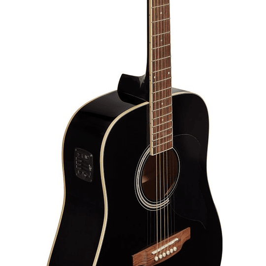 Guitarra Electroacústica Eko Ranger VI Van3L, Black