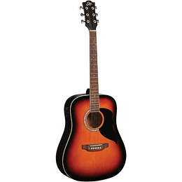 Guitarra Electroacústica Eko Ranger 6 EQ, Brown Sunburst