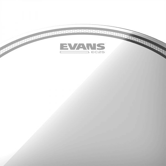 Set Parches Evans Ec2 Etp-Ec2Sclr-F Clear Fusion 10