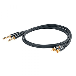 Cable De Audio Proel Chlp310Lu3 2X 63Mn - 2Xrca M