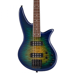 Bajo Eléctrico Jackson Spectra Bass SBXQ IV, Amber Blue Burst