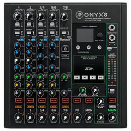 Mixer Análogo Mackie Premium Multipista Usb Onyx 8 Mackie