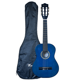Guitarra Clásica Para Niño Mercury MCG30, 30" Azul