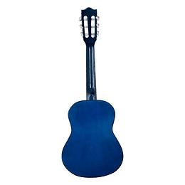 Guitarra Clásica Para Niño Mercury MCG30, 30" Azul