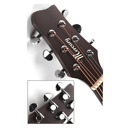 Guitarra Electroacústica Mercury MSM02, Vintage Satin Black