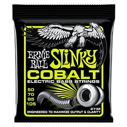 Cuerdas Para Bajo Eléctrico Ernie Ball Slinky Cobalt 50-105