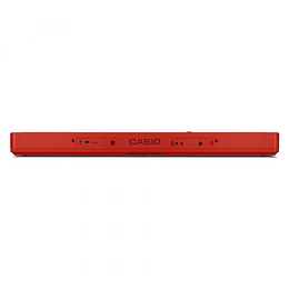 Teclado Casio CT-S1 Rojo 61 Teclas, Adaptador Bluetooth + Transformador Original