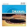 Cuerdas Para Guitarra Acústica Daddario EZ910, 011-052