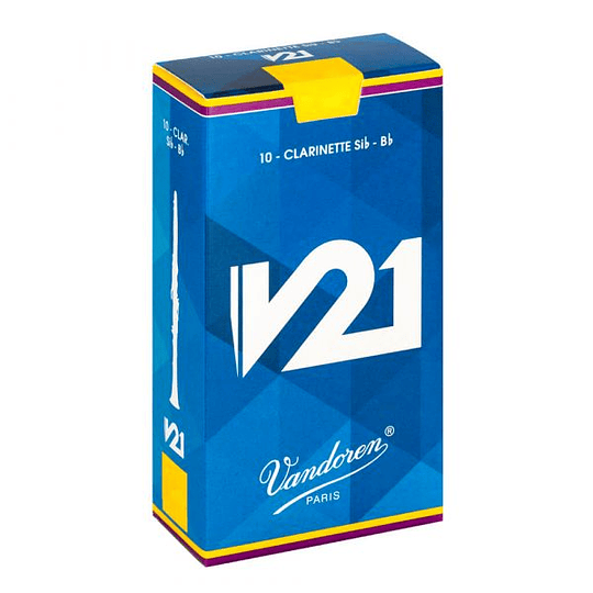 Set Cañas Para Clarinete Vandoren Bb N°3 Cr803 V21 10 Un