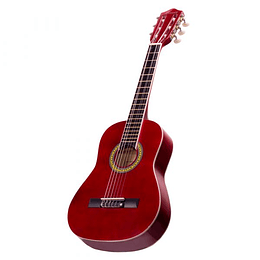 Guitarra Clásica Mercury 30" Cuerdas De Nylon Rojo