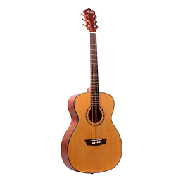 Guitarra Acústica Washburn Wf5K Natural Incluye Case