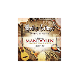 Cuerdas para Mandolina 12 Cuerdas Medina Artigas 1400/12D