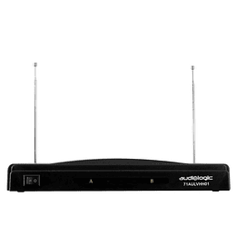 Micrófono De Mano Doble Audiologic VHH01, VHF