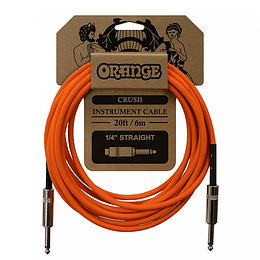 Cable De Instrumento Orange Crush CA037, 6mts.