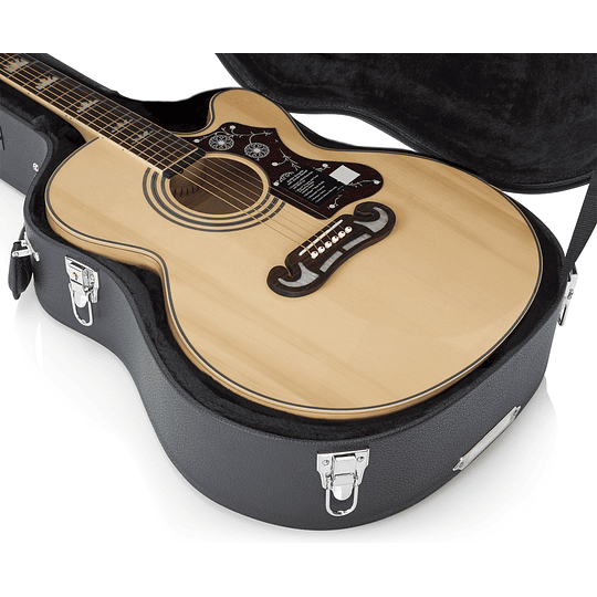 Case Deluxe Para Guitarra Gator Jumbo GW-Jumbo