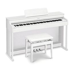 Piano Digital Casio AP-470 Celviano Blanco, Incluye Sillín