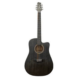 Guitarra Electroacústica Mercury MSM02, Vintage Satin Black