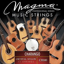 Cuerdas Para Charango Magma CH100, Crystal Nylon