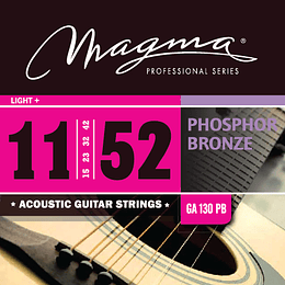 Cuerdas Para Guitarra Acústica Magma GA130PB 11-52