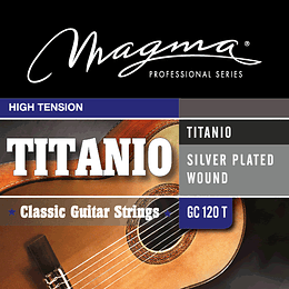 Cuerdas Para Guitarra Clásica Magma GC120T, Nylon Titanio