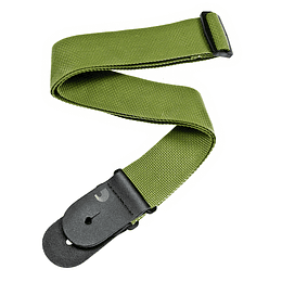 Correa Para Guitarra Daddario Polypro PWS107, Verde