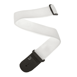 Correa Para Guitarra Daddario Polypro PWS108, Blanca