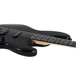 Bajo Eléctrico Schecter J-4, Negro Brillante- (OPEN BOX)