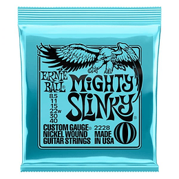 Cuerdas Para Guitarra Eléctrica Ernie Ball Mighty Slinky 8.5-40