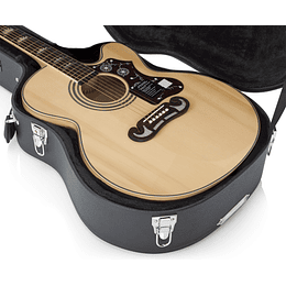 Case Deluxe Para Guitarra Gator Jumbo GW-Jumbo