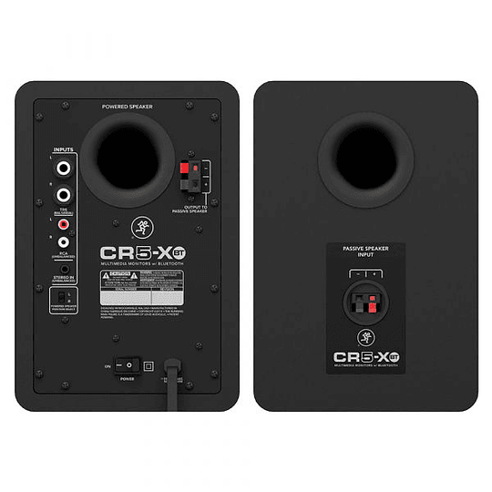 Monitores De Estudio Mackie CR5-XBT, Par 80 Watts