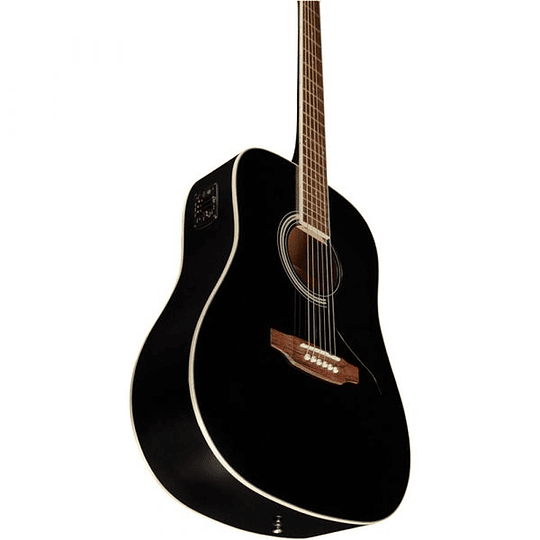 Guitarra Electroacústica Eko Ranger 6 EQ, Negra