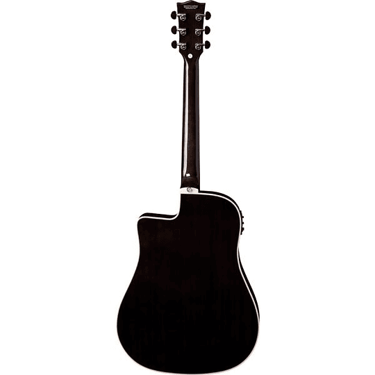 (OPEN BOX) Guitarra Eleactroacústica Eko D100Ce, Negra