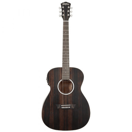 Guitarra Electroacústica Washburn DFEFE, Deep Forest Ebony