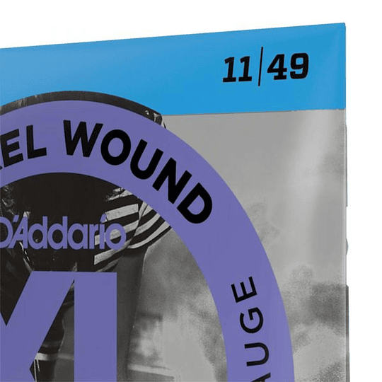 Cuerdas Para Guitarra Eléctrica Daddario EXL115, 11-49