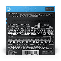 Cuerdas Para Guitarra Eléctrica Daddario Xl115Bt 011-050