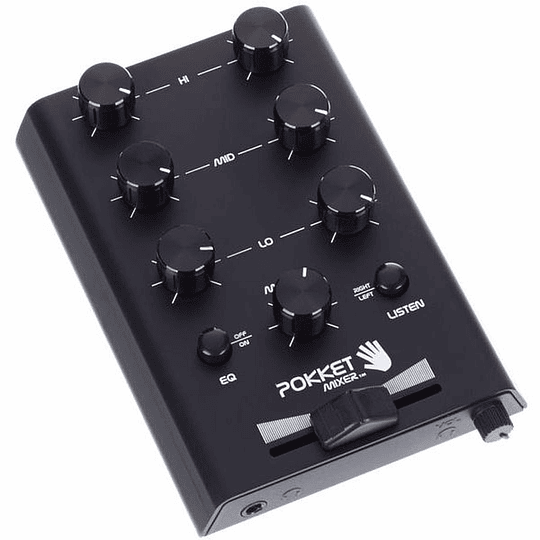 Mini Dj Mixer Pokket Mixer, Midnight Black