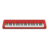 Teclado Casio CT-S1 Rojo 61 Teclas (incluye transformador)