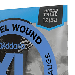 Cuerdas Para Guitarra Eléctrica Daddario EJ21, 012-052
