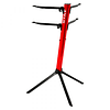 Atril Doble Para Teclado Stay Slim 1100/02 Rojo