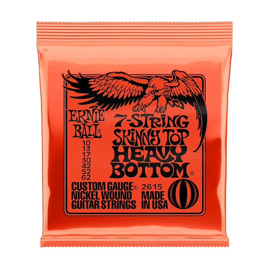 Set cuerdas Ernie Ball 10-62 Skinny Top Heavy Bottom Slinky String P02615