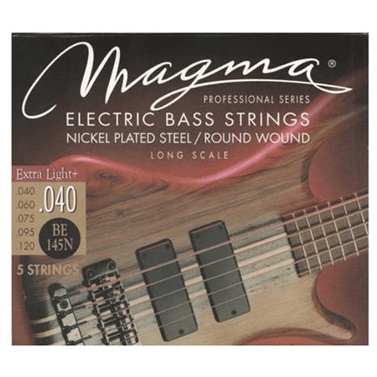 Cuerdas Bajo Electirco Magma 040 - 120 BE 145N