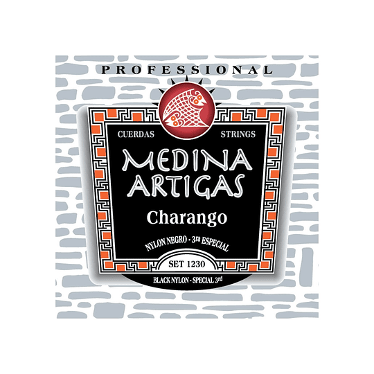 Set Cuerdas Charango Medina Artigas 1230 3ª Entorchada